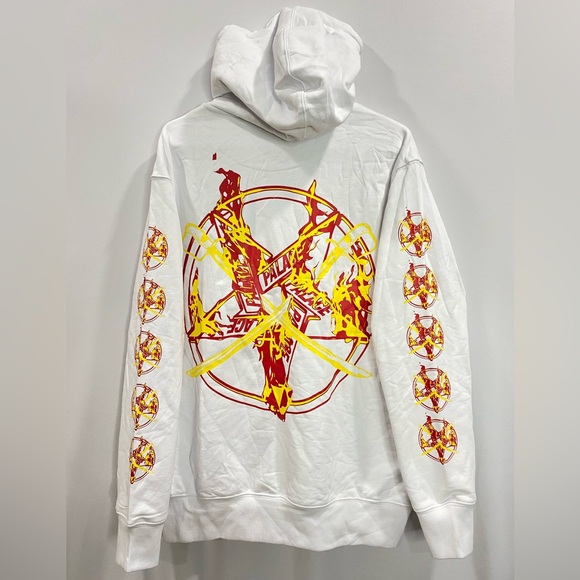 Palace Skateboards Flamed Hood Size L *READ* - Picture 1 of 6
